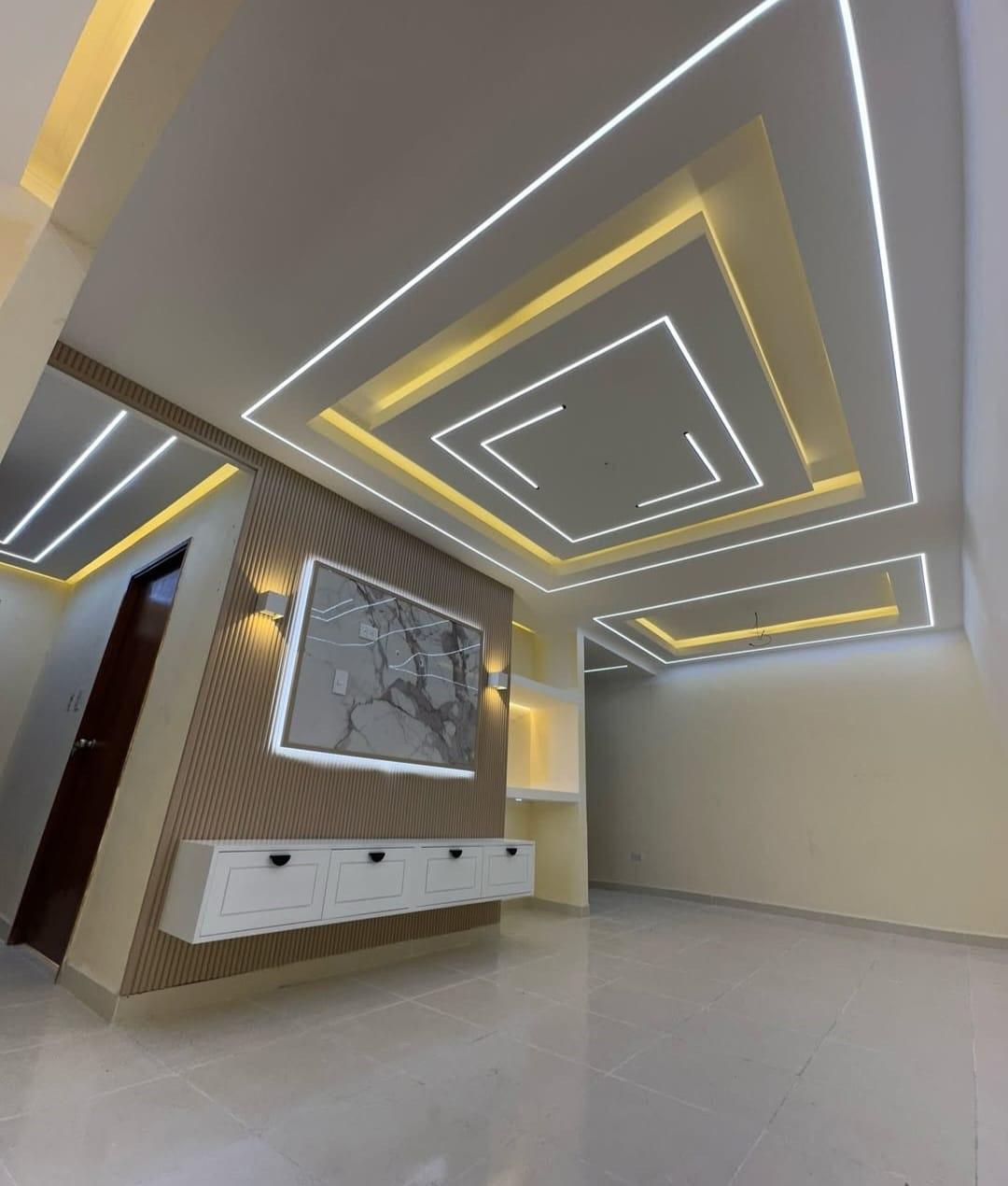 Contemporary ceiling design